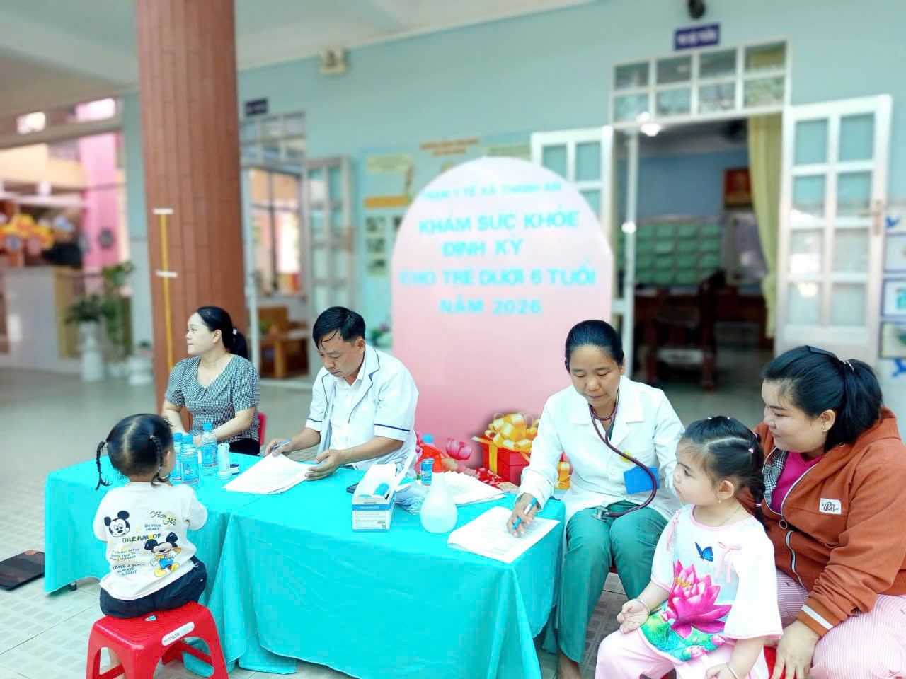 Khám sức khỏe đầu năm cho trẻ năm học 2026-2027