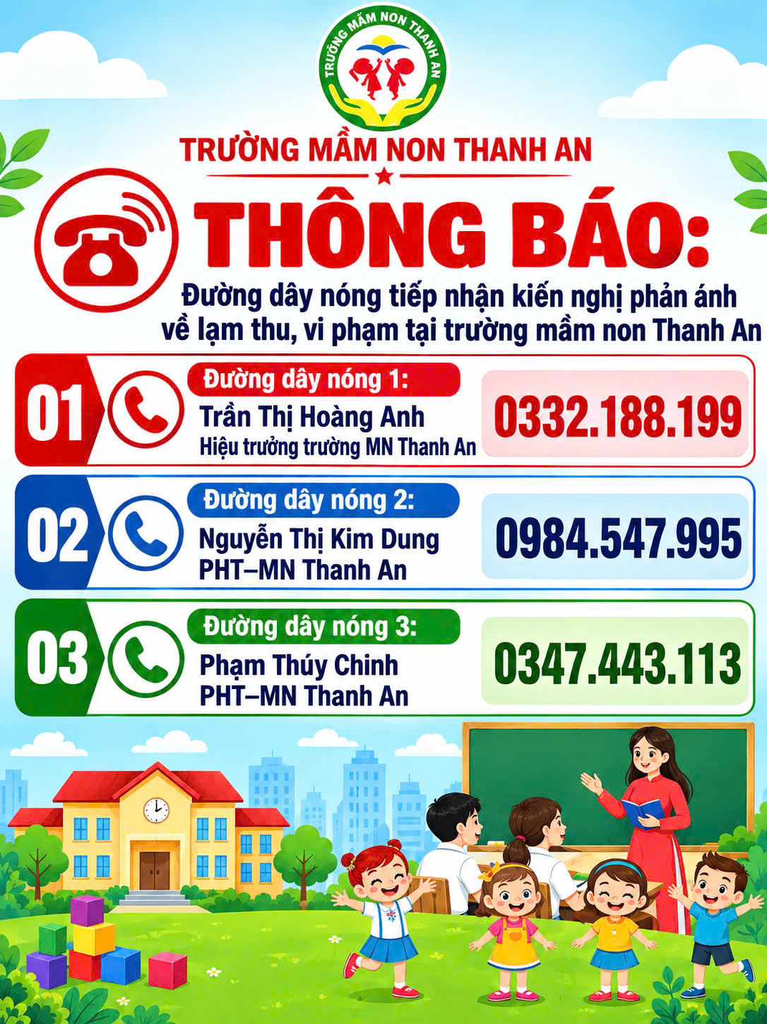 Đường dây phản ánh MNTA